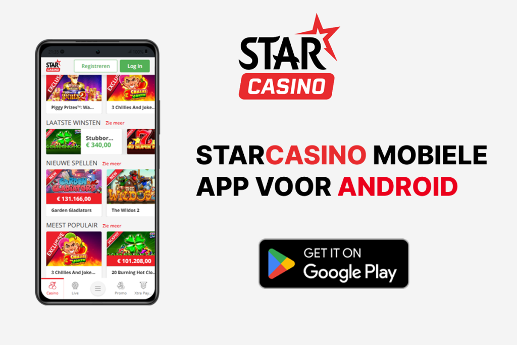 Starcasino-app voor Android beschikbaar in Google Play