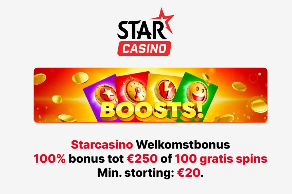 Star casino bonus voor nieuwe Belgische spelers