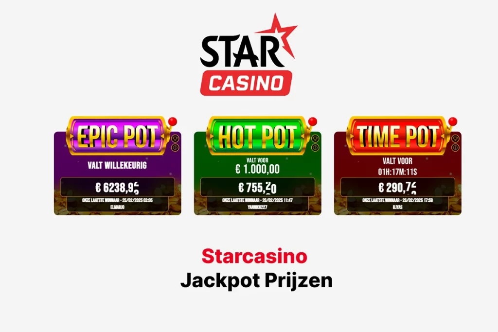 Starcasino Jackpot-bonussen