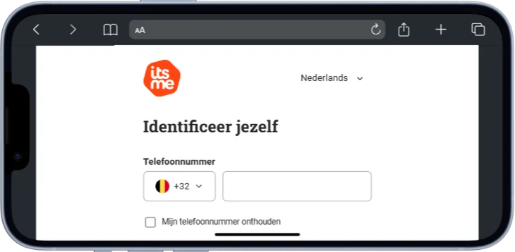 Registratie Starcasino via mobiele telefoon