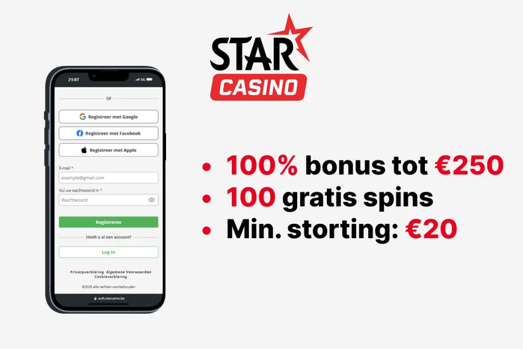 Starcasino Bonus Na Registratie Voorwaarden