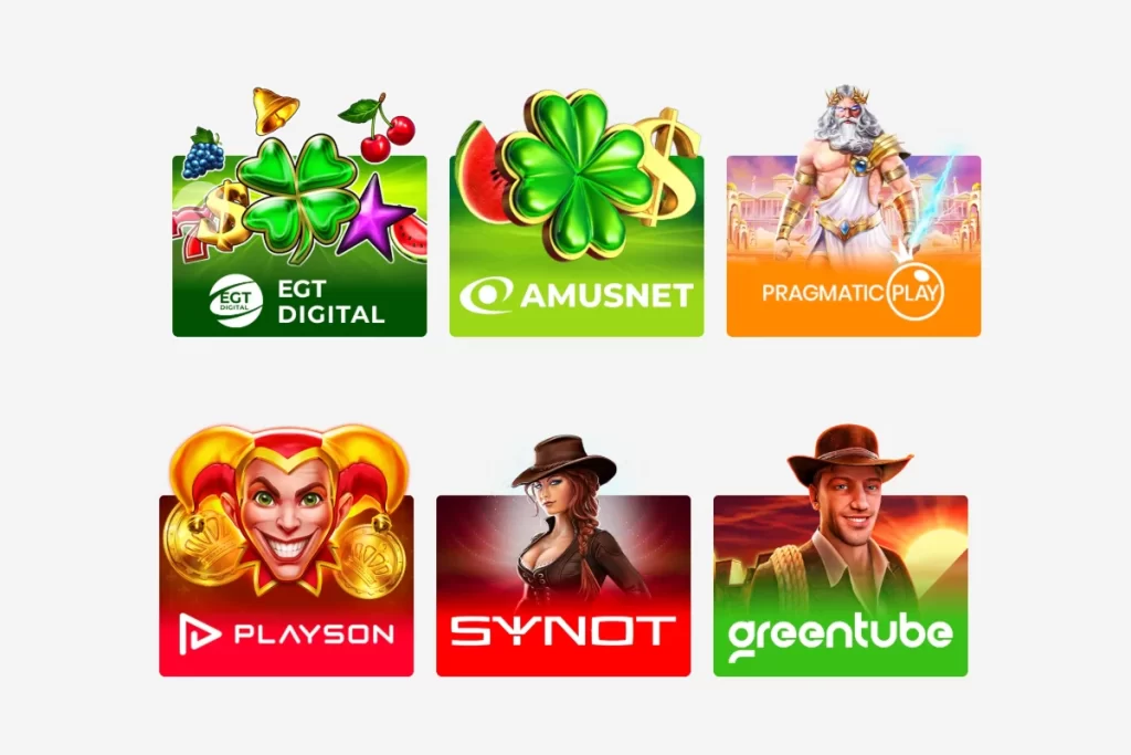 Slots Providers beschikbaar bij Star Casino Online